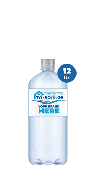 12oz Private Label Spring Water Bottle