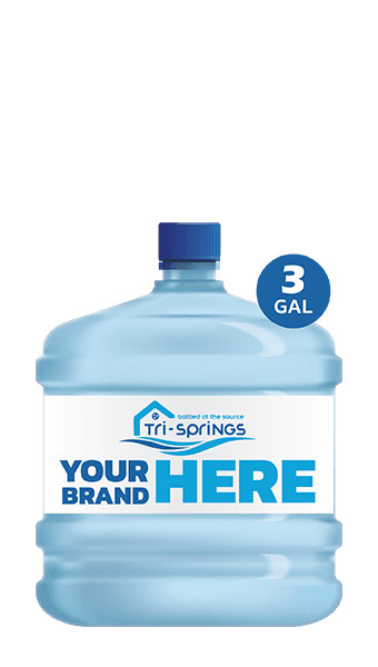 3-Gallon Private Label Spring Water Bottle
